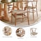 Flash Furniture Logan Commercial, Y-Back Style Wood & Kraft Paper Stackable Dining Chair w/Oak/Natural Finish, 2PK 2-ZH-8101YS-OAK-NAT-GG - alternate 8